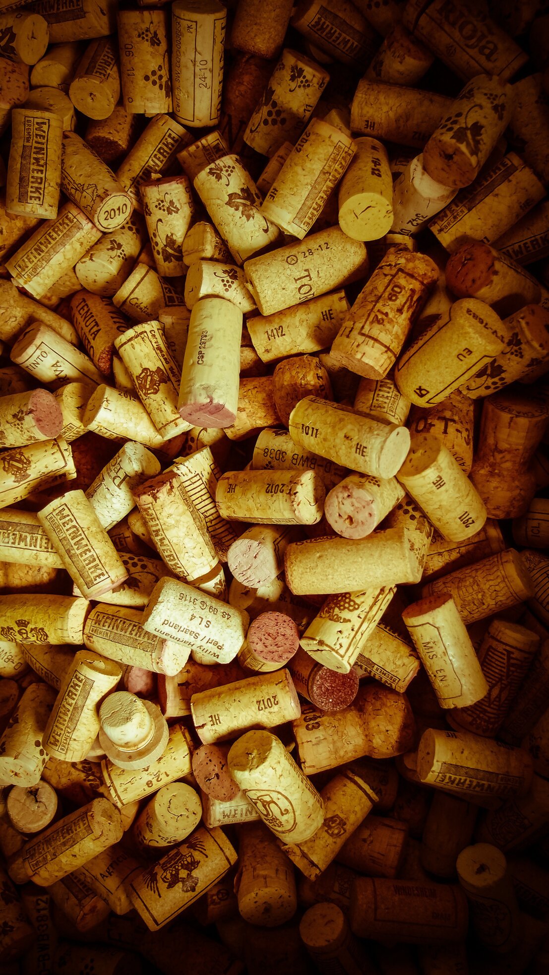 Cartina stilizzata delle regioni vinicole italiane